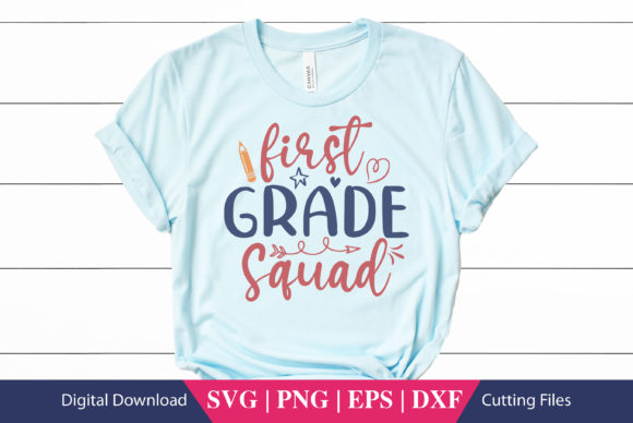 First Grade Squad: SVG Graphics for Crafts