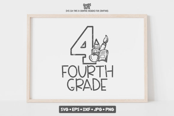 Fourth Grade - School SVG: A Designer's Review for Embroidery