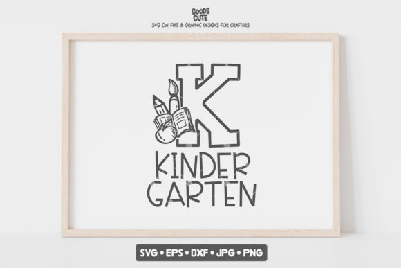 Kindergarten School SVG: Graphics for Crafts