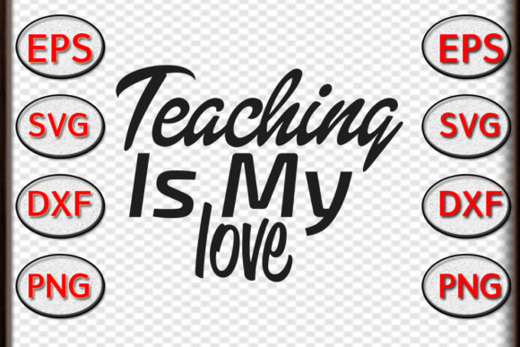 Review: Teacher SVG Design, Teaching is My Love