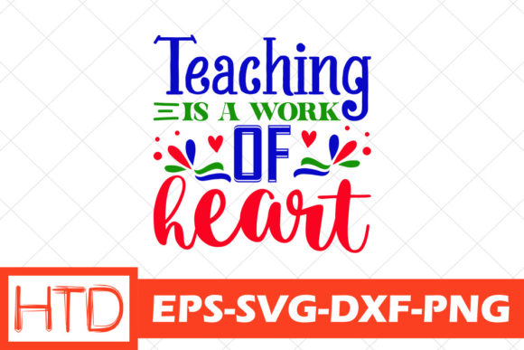 Teacher SVG Design: Heartfelt Graphics for Crafts