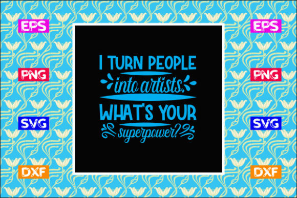 Teacher SVG Design: I Turn People Into Graphics