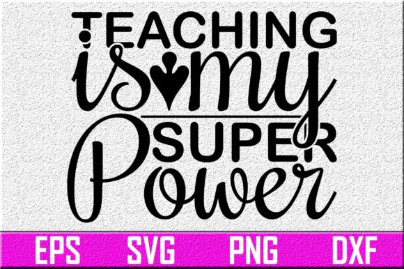 Teacher SVG Design: Super Graphics for Crafts