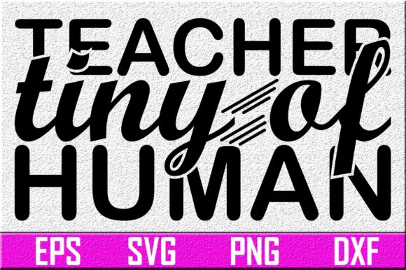 Teacher Tiny of Human: Graphics for Crafts Branding